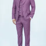 Костюм-тройка сиреневого оттенка Каталог