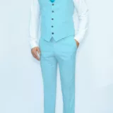 Костюм-тройка мятного оттенка Каталог