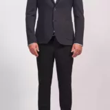 Пиджак матово-синий стрейчевый Каталог