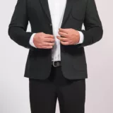 Кашемировый пиджак изумрудного оттенка Каталог