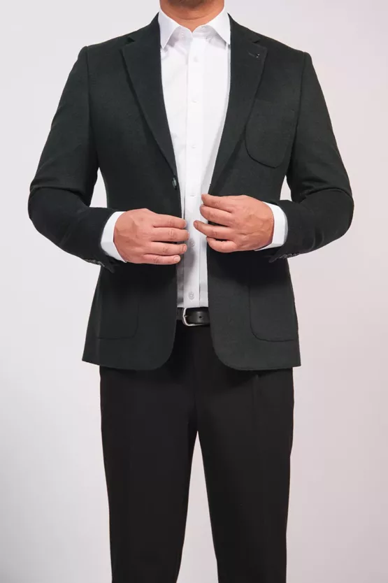 Кашемировый пиджак изумрудного оттенка Каталог