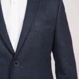 Классический синий пиджак в клетку Каталог