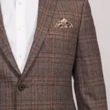 Пиджак классический песочного цвета в клетку Каталог