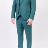 Костюм-тройка ярко-зеленого цвета Каталог