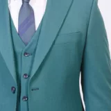 Костюм-тройка ярко-зеленого цвета Каталог