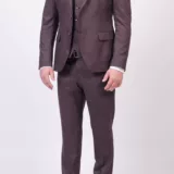 Костюм-тройка терракотового цвета Каталог