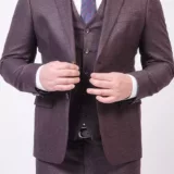 Костюм-тройка терракотового цвета Каталог