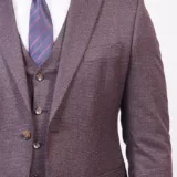 Костюм-тройка терракотового цвета Каталог