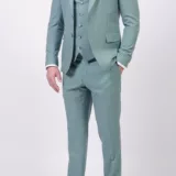 Костюм-тройка мятный оттенок Каталог