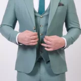 Костюм-тройка мятный оттенок Каталог