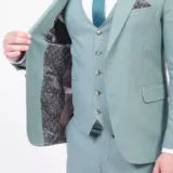 Костюм-тройка мятный оттенок Каталог
