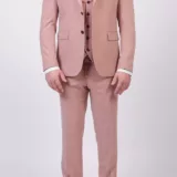 Костюм-тройка бледно-розового оттенка Каталог