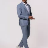 Костюм-двойка цвет небесно-голубой Каталог