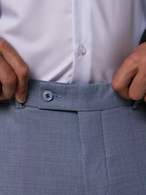 Костюм-двойка цвет небесно-голубой Каталог