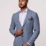 Костюм-двойка цвет небесно-голубой Каталог