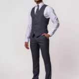 Костюм-тройка серого цвета Каталог