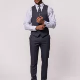 Костюм-тройка серого цвета Каталог