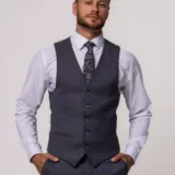 Костюм-тройка серого цвета Каталог