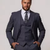 Костюм-тройка серого цвета Каталог