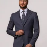 Костюм-тройка серого цвета Каталог