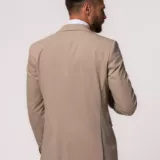 Костюм-тройка кремовый оттенок Вечерние мужские костюмы