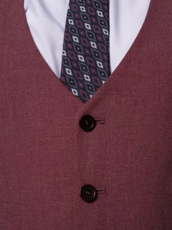 Костюм-тройка цвет марсала Каталог