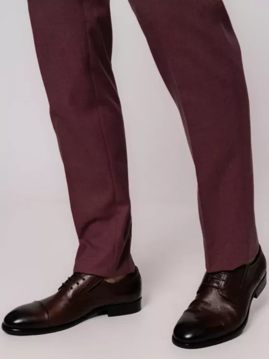 Костюм-тройка цвет марсала Каталог