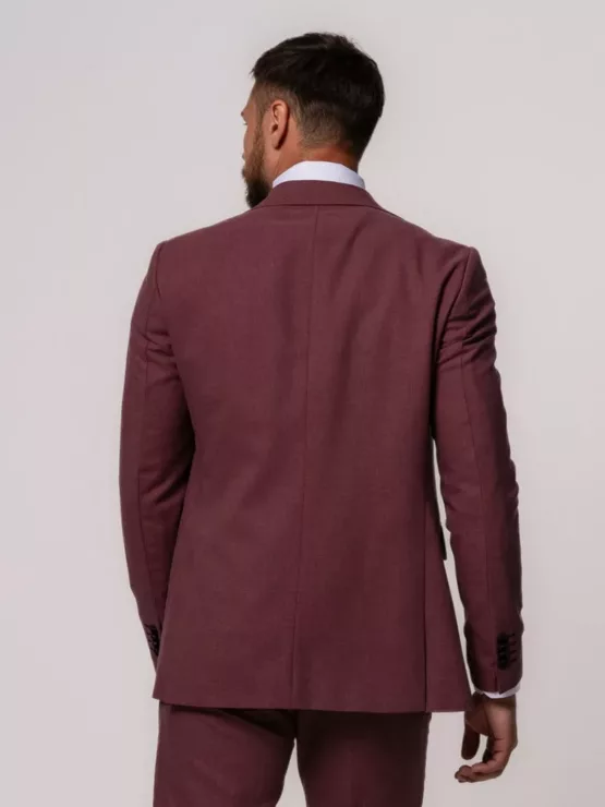 Костюм-тройка цвет марсала Каталог