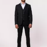 Костюм-тройка травяной оттенок Вечерние мужские костюмы