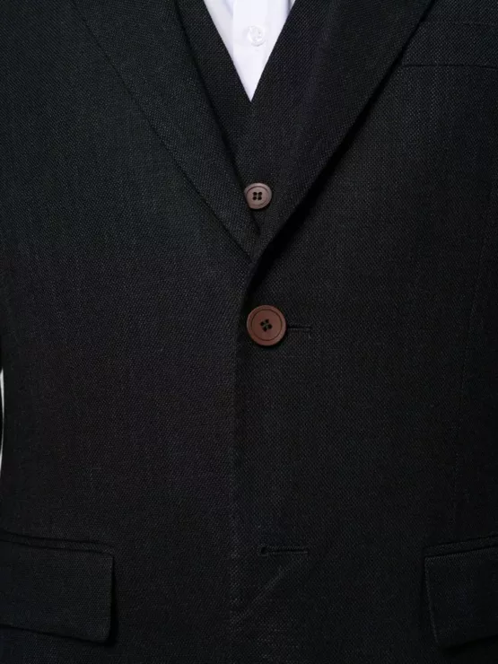 Костюм-тройка травяной оттенок Вечерние мужские костюмы