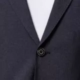 Костюм-двойка серого цвета облегченная модель Вечерние мужские костюмы