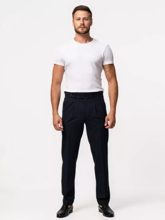 Костюм-двойка синий цвет, пиджак сюртук Каталог