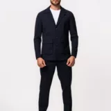 Костюм-двойка синий цвет, пиджак сюртук Каталог