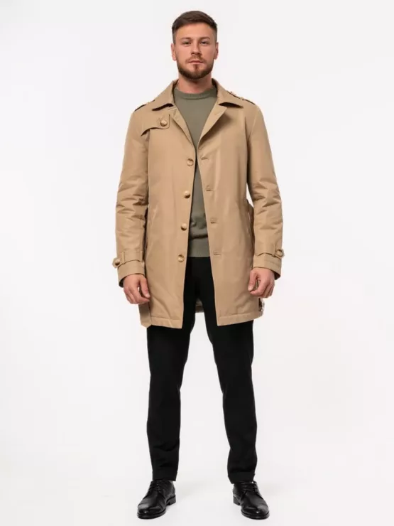 Плащ-тренч бежевый Каталог