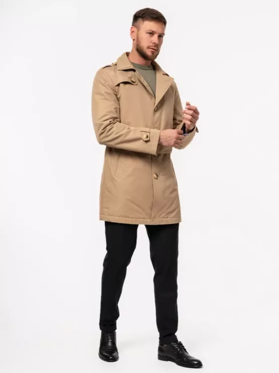 Плащ-тренч бежевый Каталог