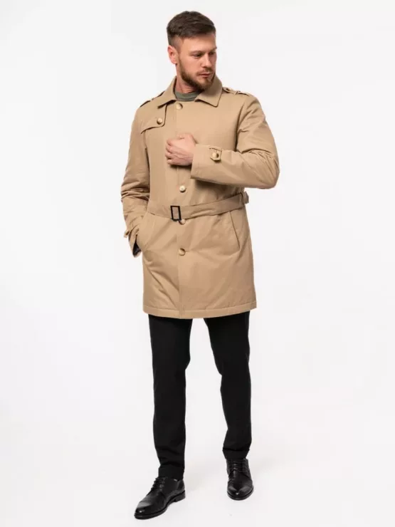 Плащ-тренч бежевый Каталог