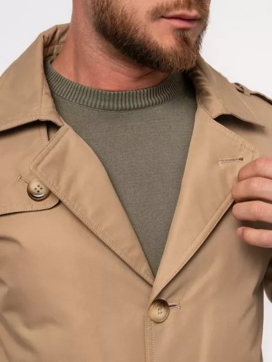 Плащ-тренч бежевый Каталог
