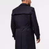 Плащ-тренч чернильно-синего цвета Каталог