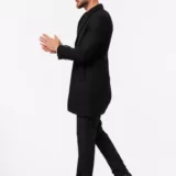 Пальто шерстяное черное Каталог