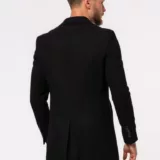 Пальто шерстяное черное Каталог