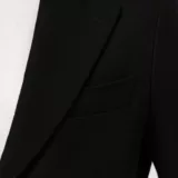 Пальто шерстяное черное Каталог