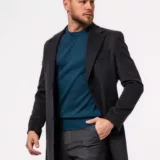 Пальто серый цвет Каталог