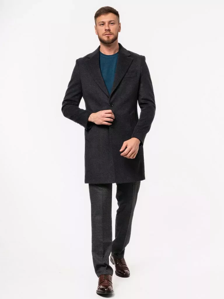 Пальто серый цвет Каталог