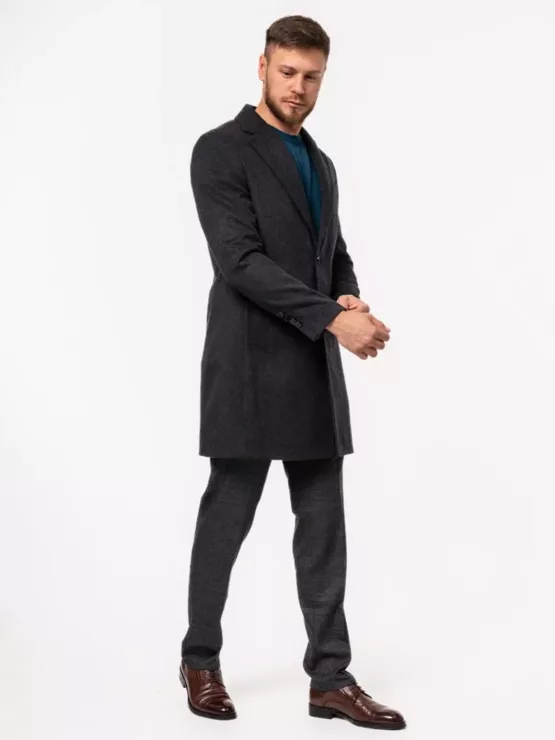 Пальто серый цвет Каталог