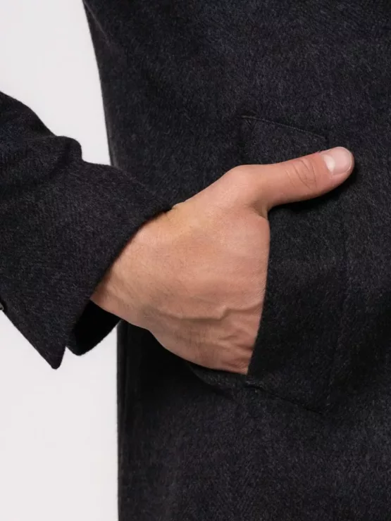 Пальто серый цвет Каталог