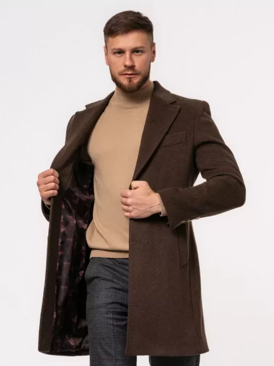 Пальто шоколадный цвет Каталог