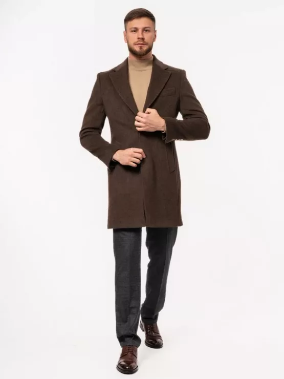 Пальто шоколадный цвет Каталог