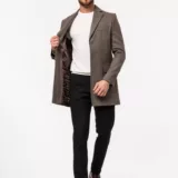 Пальто темно-бежевого цвета Каталог