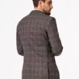 Костюм-тройка в клетку на высокий рост Каталог