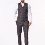 Костюм-тройка твидовый на высокий рост Каталог